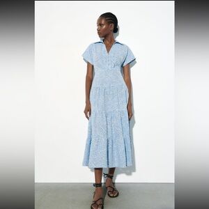 Zara Eyelet Dress